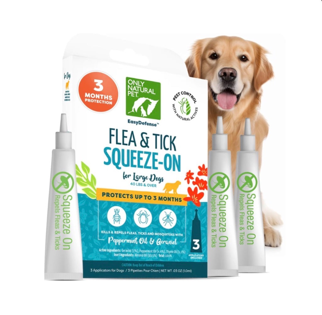 Only Natural Pet Flea Tick Squeeze-On
